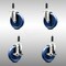 Service Caster 5 Inch 316SS Solid Poly Swivel 7/8 Inch Expanding Stem Caster Brake SCC, 2PK SCC-SS316EX20S514-SPUS-2-TLB-2-78 - alternate 3